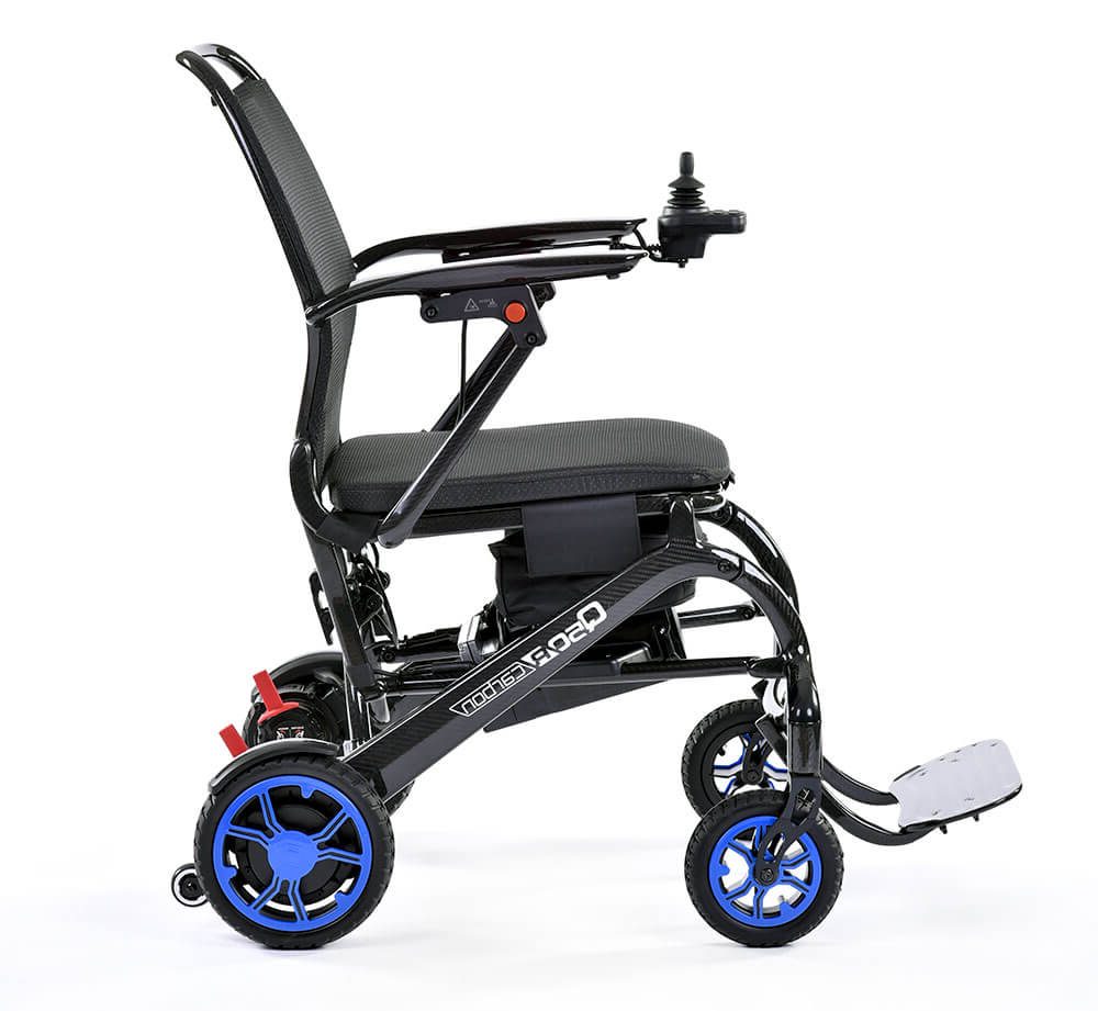 QUICKIE Q50 R Carbon Folding Powerchair - Easy Mobility Services